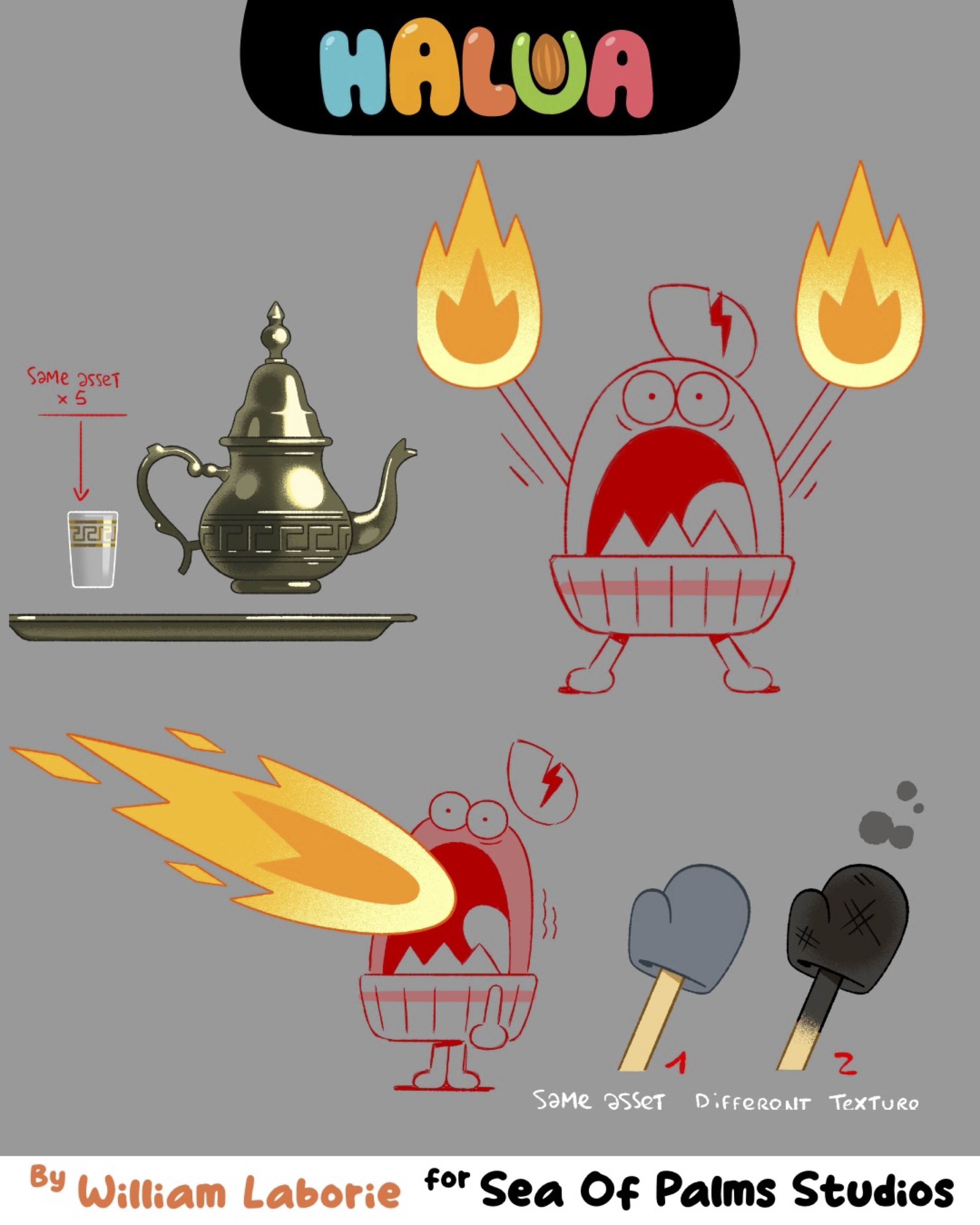 An artist at work — 5